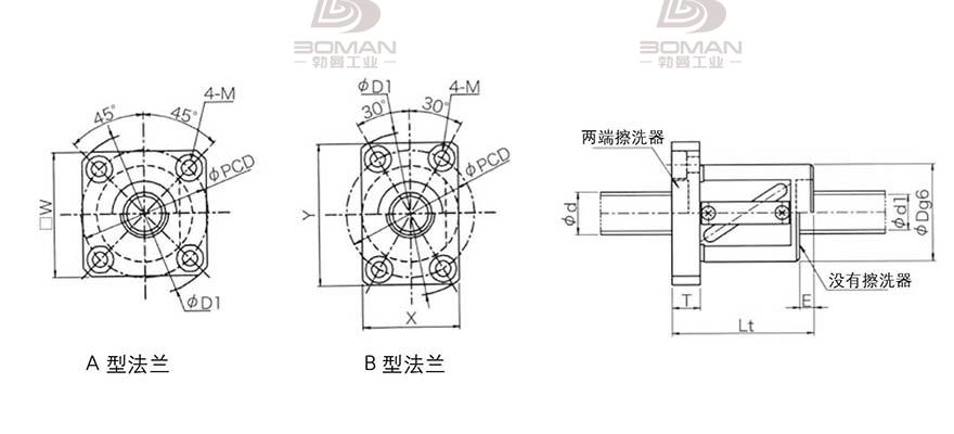 KURODA GR1605DS-BALR 黑田精工丝杆怎么安装图解